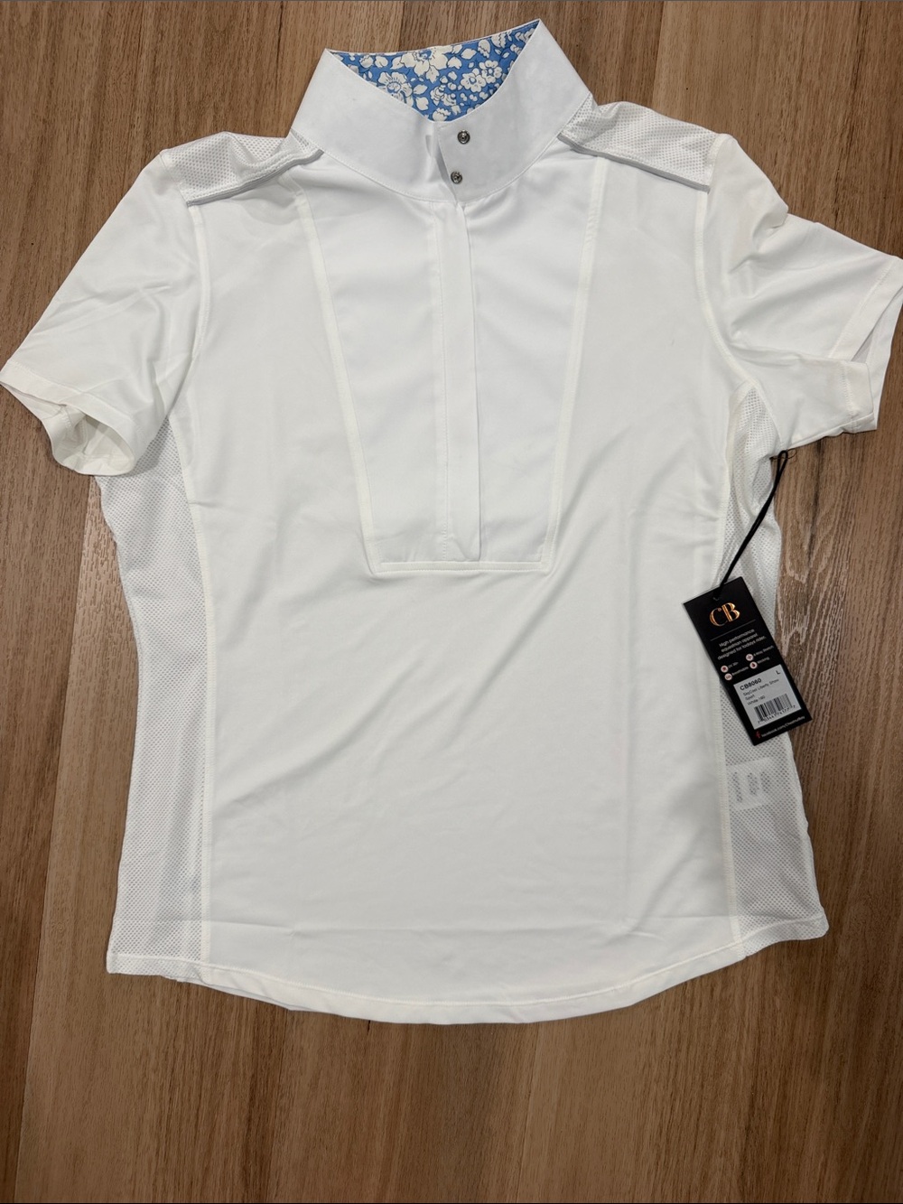 NWT chestnut Bay show shirt